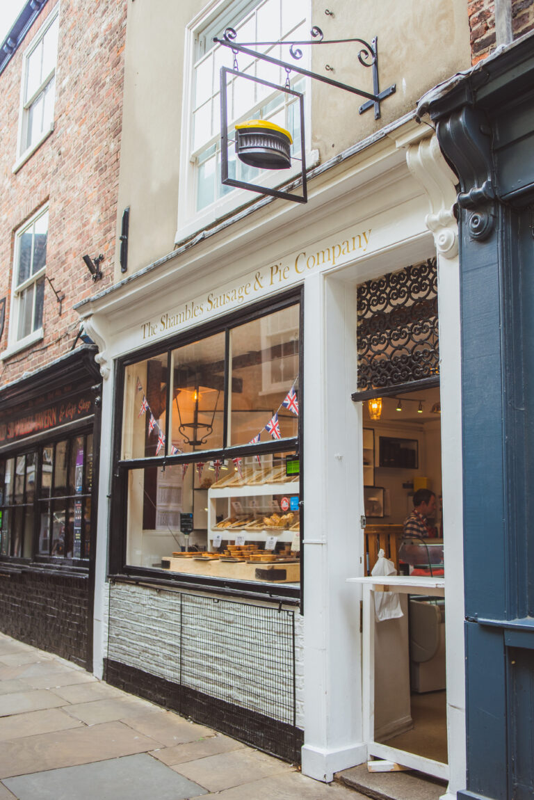 Outside view of the Shambles Sausage and Pie Company